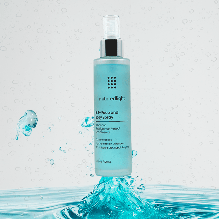MitoAURA™: Red Light Therapy Enhancing Body Spray - BioPhotonic Skincare™