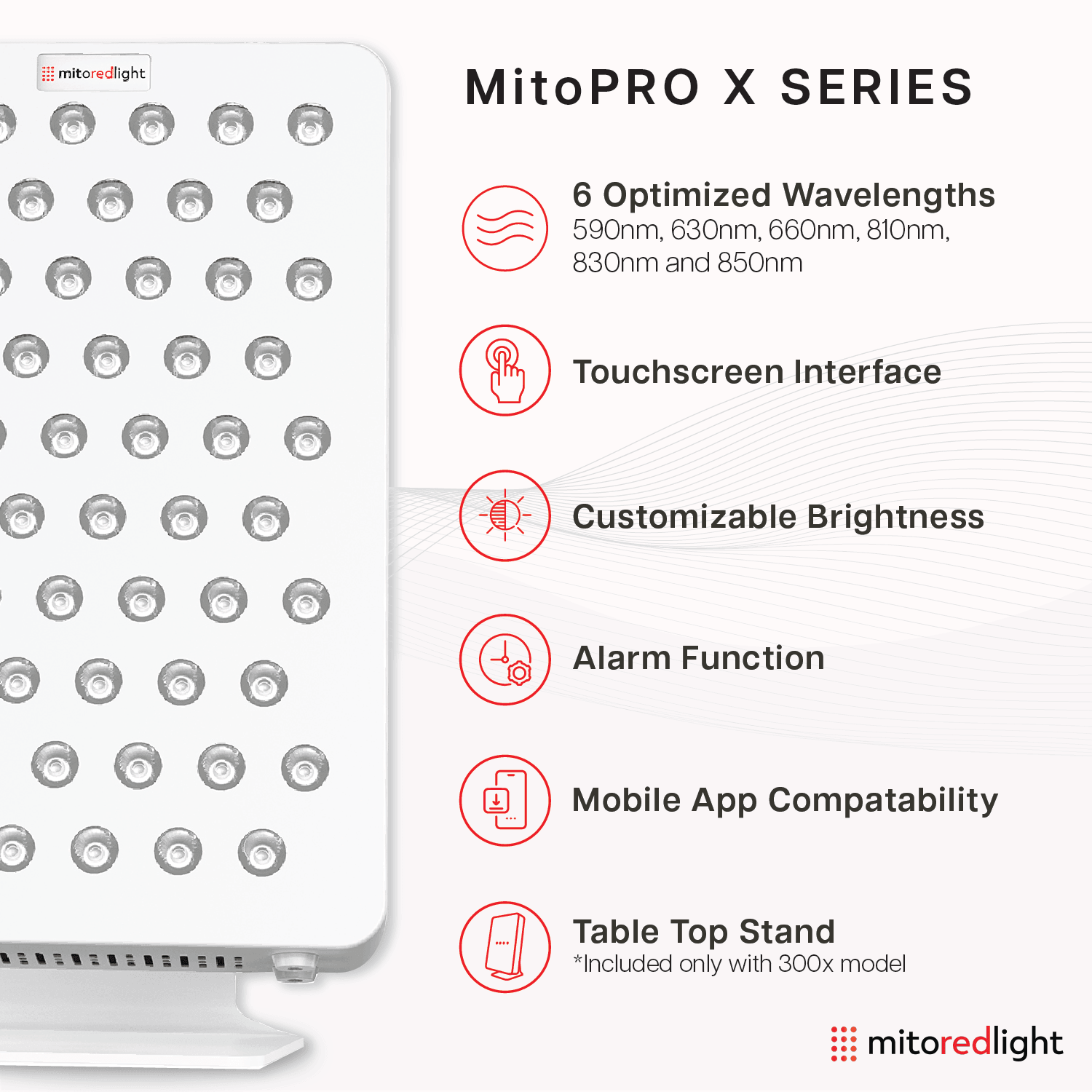 MitoPRO X | Red Light Therapy Panel Series